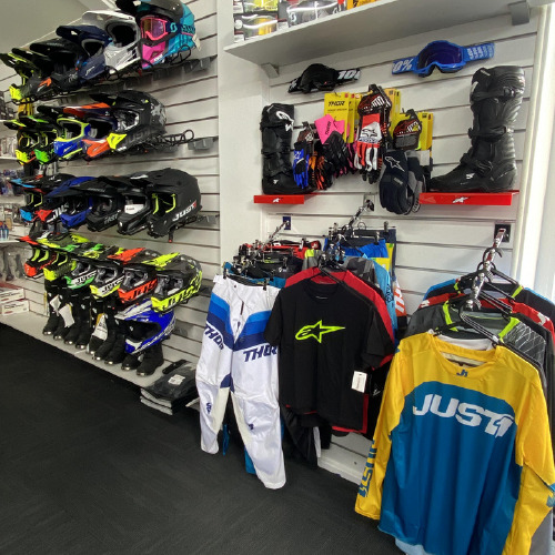 Findlaters Yamaha Motorcross Gear Display